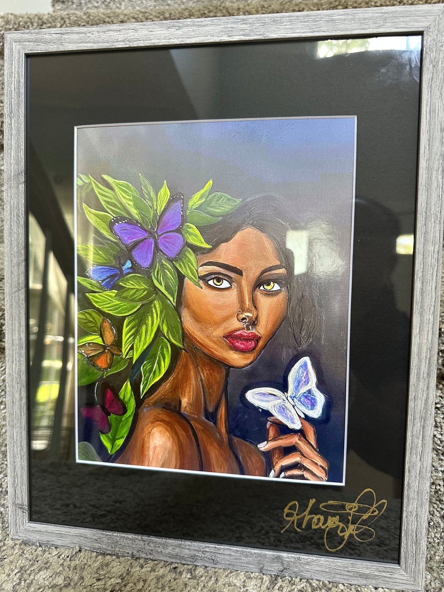 “EMBRACE” 8.5 x 11 PRINT (FRAMED 11x14)
