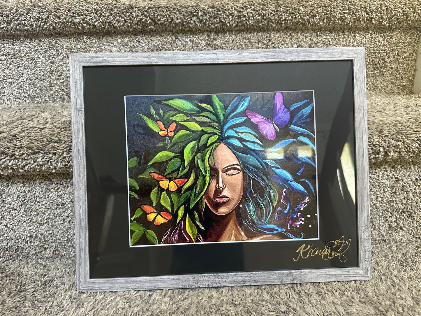 “MAYA” 8.5 x 11 PRINT (FRAMED 11x14)