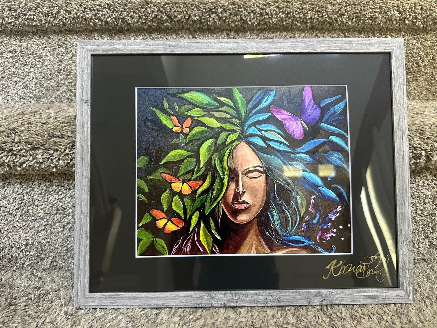 “MAYA” 8.5 x 11 PRINT (FRAMED 11x14)