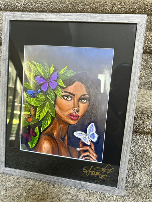 “EMBRACE” 8.5 x 11 PRINT (FRAMED 11x14)