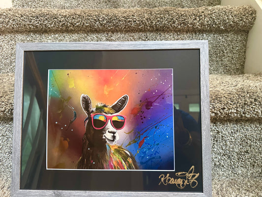 “SUNKISS” 8.5 x 11 PRINT (FRAMED 11x14)