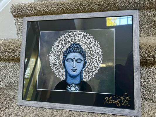 “BUDDAHKHAN” 8.5 x 11 PRINT (FRAMED 11x14)