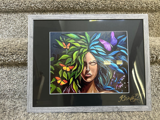 “MAYA” 8.5 x 11 PRINT (FRAMED 11x14)
